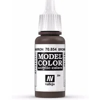 Vallejo Model Color 17ml  Brown Glaze