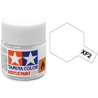 Tamiya Acrylic Flat Paint (10ml) - Flat White