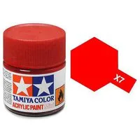 Tamiya Acrylic Gloss Paint (10ml) - Red