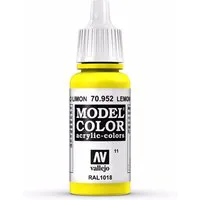 Vallejo Model Color 17ml  Lemon Yellow