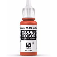 Vallejo Model Color 17ml  Clear Orange