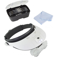 Lightcraft Pro LED Headband Magnifier