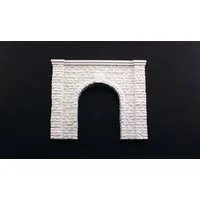 HO Cut Stone Single Tunnel Portal