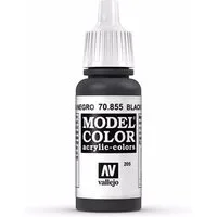 Vallejo Model Color 17ml  Black Glaze