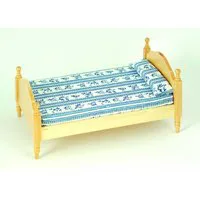 Pine Single Bed for 12th Scale Dolls House