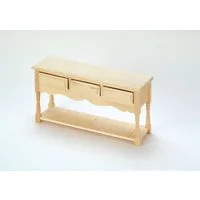 Bare Wood Server for 12th Scale Dolls House