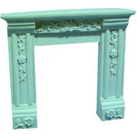 White Fire Surround for 12th Scale Dolls House