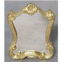 Victorian Gold Framed Mirror for 12th Scale Dolls House