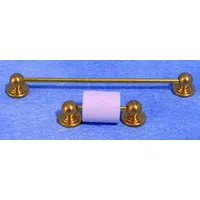 Towel Rail and Toilet Roll Holder for 12th Scale Dolls House