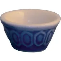 Blue Mixing Bowl for 12th Scale Dolls House