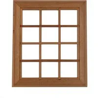 Small Wooden Window for 12th Scale Dolls House