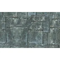 Country Flagstone External Wallpaper for 12th Scale Dolls House