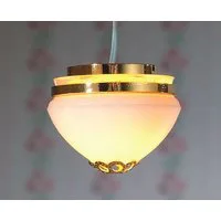 12V Domed Flush Ceiling Light for 12th Scale Dolls House