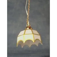 3V LED Tiffany Ceiling Light for 12th Scale Dolls House