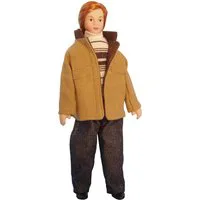 Modern Man In Jacket for 12th Scale Dolls House