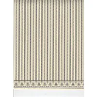 Regency Stripe Blue Wallpaper for 12th Scale Dolls House