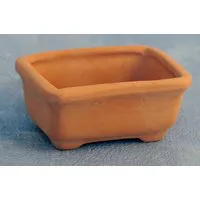 Terracotta Rectangular Planter for 12th Scale Dolls House