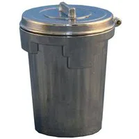 Metal Dustbin for 12th Scale Dolls House