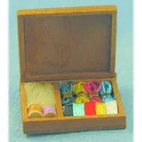 Box Of Ribbons for 12th Scale Dolls House