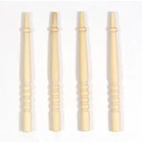 Staircase Bannister Spindles - Pack of 4 for 12th Scale Dolls House