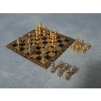 Deluxe Chess Set for 12th Scale Dolls House