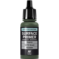 Acrylic Polyurethane Primer Nato Green FS34094 17ml