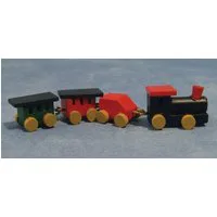 Painted Toy Train for 12th Scale Dolls House