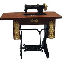 Sewing Machine With Table for 12th Scale Dolls House