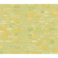 Yellow Cotswold Stone External Wallpaper for 12th Scale Dolls House