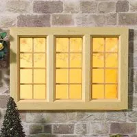 Large Cottage Wooden Window 97 x 144mm for 12th Scale Dolls House