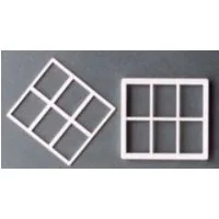 6-pane Georgian Style Dormer Window for 1/24th Scale Dolls House