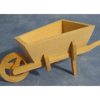 Barewood Wheelbarrow for 12th Scale Dolls House