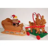 Reindeer and Sleigh