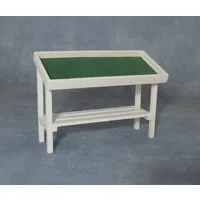 White Market Stall Shelf for 12th Scale Dolls House