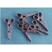 Scissors x 6 for 12th Scale Dolls House