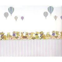 Teddy Bears Picnic Wallpaper for 12th Scale Dolls House