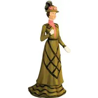 Standing Lady in Green Figure for 12th Scale Dolls House