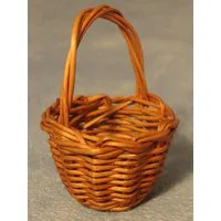 Wicker Basket for 12th Scale Dolls House