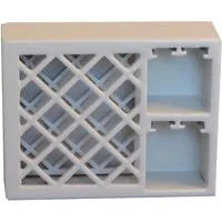 White Wine Rack for 12th Scale Dolls House