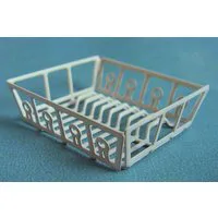 Metal Draining Board Rack for 12th Scale Dolls House