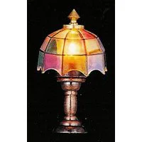 12V Tiffany Table Lamp for 12th Scale Dolls House