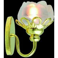 12V Wall Flower Sconce Light for 12th Scale Dolls House