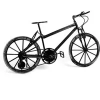 Miniature Black Mountain Bike for 12th Scale Dolls House