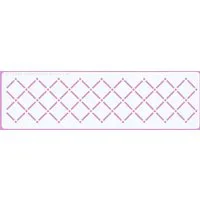 Cakecraft Quilted Border Stencil