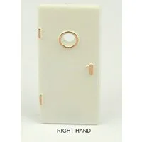 White Doors 36 x 17mm Pack of 10 - Left or Right Hand - White Doors Right Hand Pack Of 10