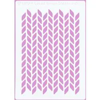 Cakecraft Purl Knit Stencils