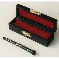 Oboe with Black Case for 12th Scale Dolls House