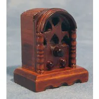 Wooden Radio for 12th Scale Dolls House