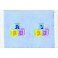 Coloured Blocks Rugs for 12th Scale Dolls House