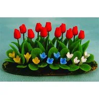 Tulips for 12th Scale Dolls House